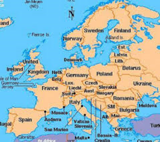 karta över europa med huvudstäder på svenska Pedagogisk planering i Skolbanken: HT 13.SO åk 6   Europa