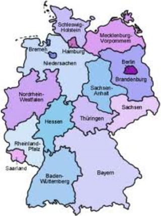 Tyska Delstater Karta | Karta