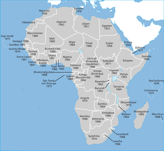 Afrika Karta Med Länder | Karta