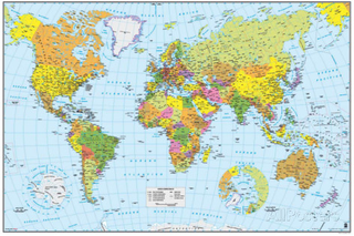 Pedagogisk planering i Skolbanken: Världskartan - kartkunskap