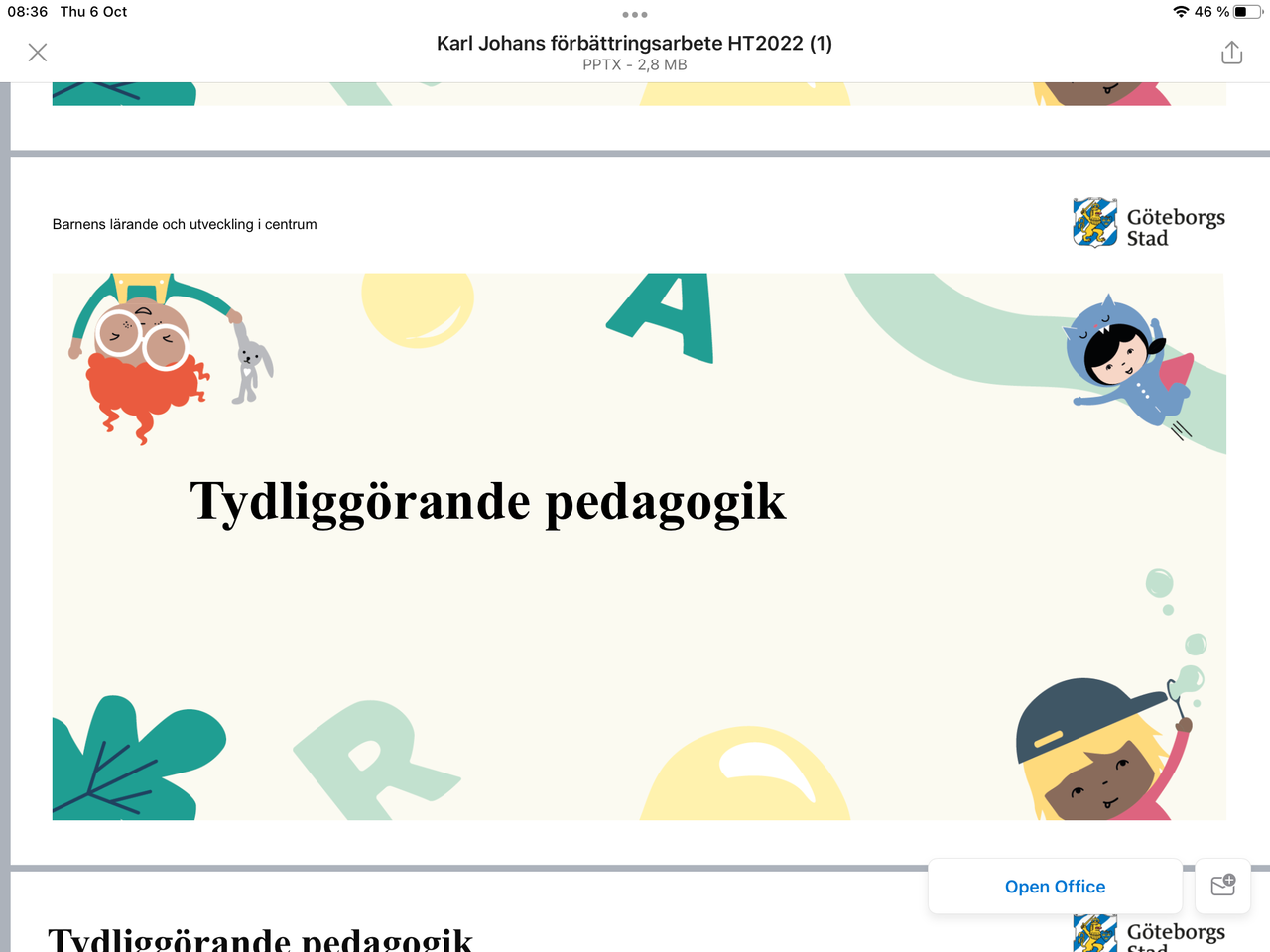 Pedagogisk Planering I Skolbanken: Tydliggörande Pedagogik