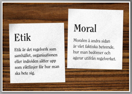 Pedagogisk Planering I Skolbanken: Etik & Moral