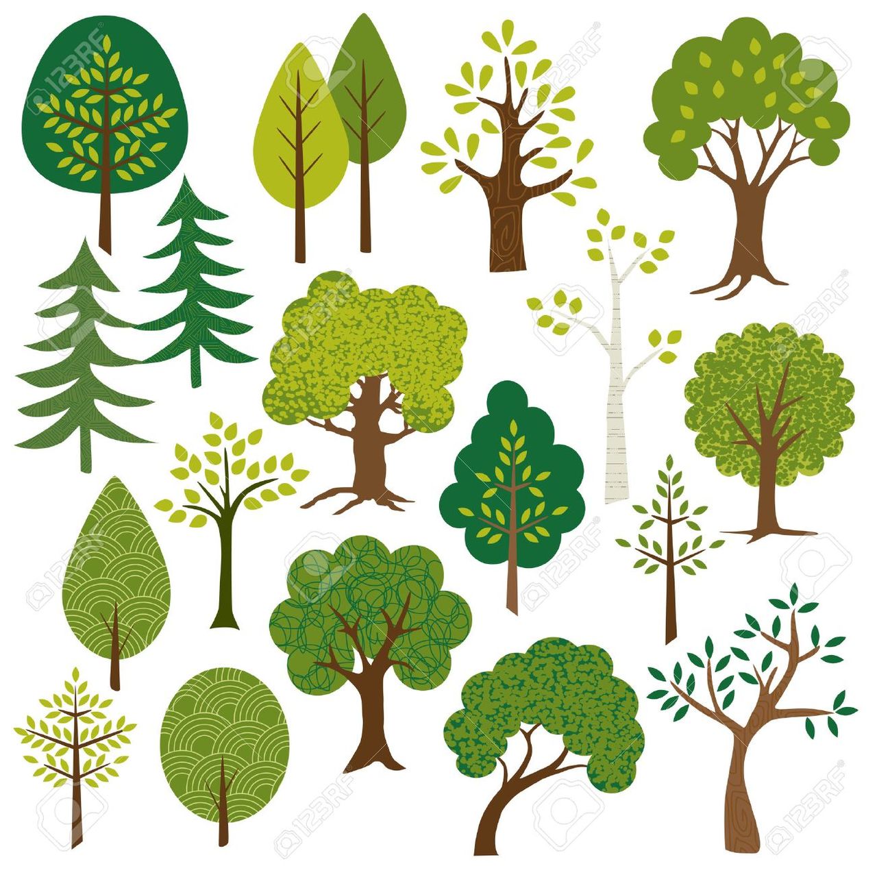 Pedagogisk planering i Skolbanken: Svenska träd Ht-19 år 1