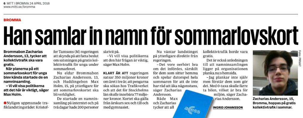 Bild för planering