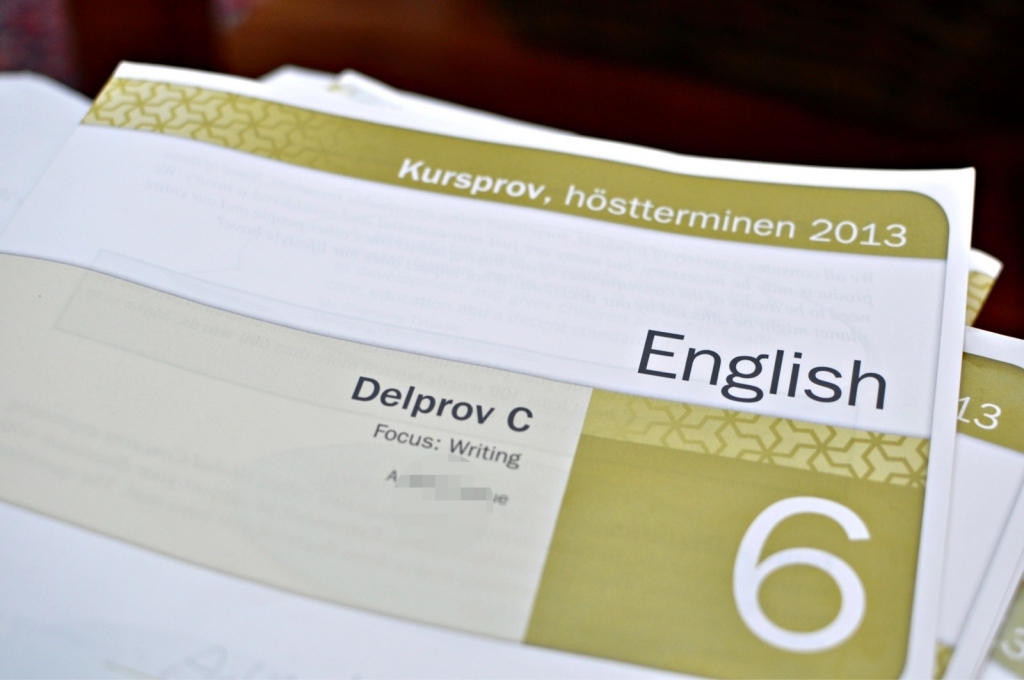 Pedagogisk Planering I Skolbanken: English 6 National Test