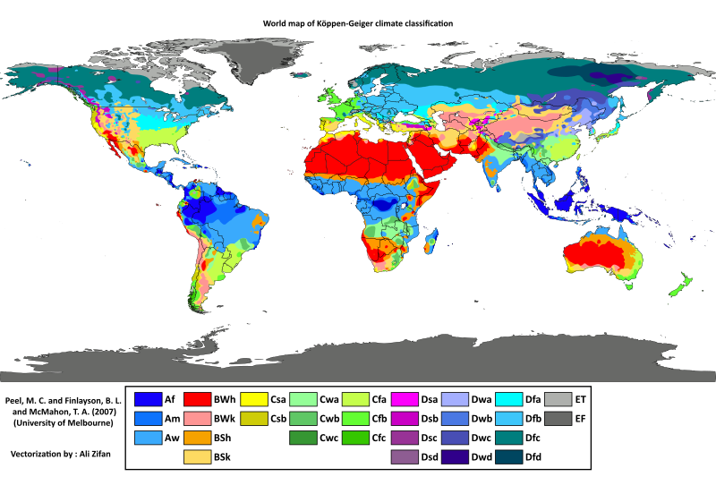 What Determines Climate In A Certain Area